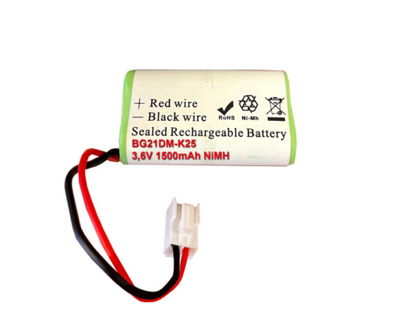 Batteripaket 21D AA HT 3,6V 1530mAh NiMH (21D) [K25] - Bild 2