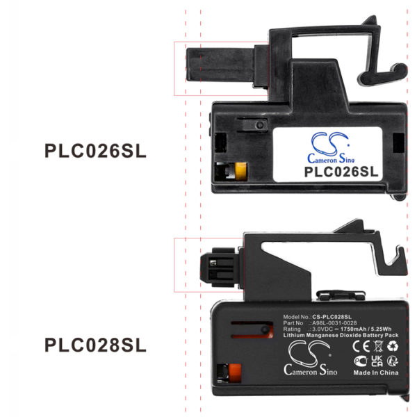 FANUC 31i, 32i, 35i, A98L-0031-0028 - 3V 2/3 A size 1750mAh - Bild 2